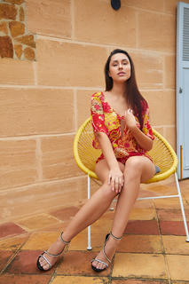 Busty brunette Angelina Socho in sexy pics Socho Beauty - MetArt.com